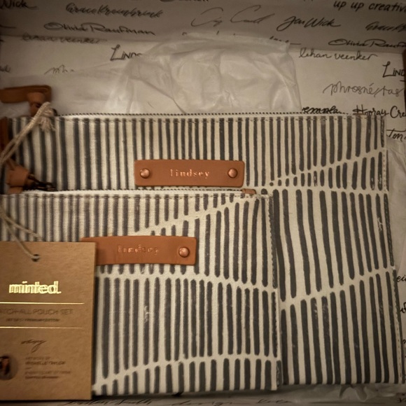 NEW Minted LINDSEY Personalized Case Set - Picture 3 of 4